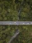 Indonesia, Bali, Veduta aerea dell'isola di Bali — Foto stock