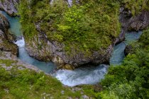 Germania, Baviera, Leutasch Gorge vicino Mittenwald — Foto stock