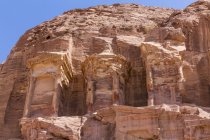 Giordania, Wadi Musa, Petra, Tombe reali, Tomba corinzia — Foto stock
