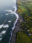 Indonésia, Bali, Kedungu, Vista aérea da praia de Kedungu — Fotografia de Stock