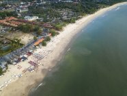 Indonesia, Bali, Aerial view of Jimbaran beach — Stock Photo