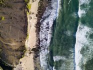 Indonésie, Bali, Vue aérienne de la plage de Dreamland — Photo de stock