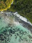Indonesia, Bali, Veduta aerea della spiaggia di Green Bowl — Foto stock