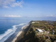 Indonesia, Bali, Veduta aerea della spiaggia di Nyang Nyang — Foto stock