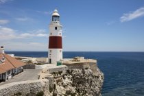 Gibraltar, lighthouse at Europa Point — Stock Photo