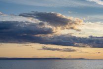 United Kingdom, Scotland, Highland, cloud mood in the evening light — Stock Photo