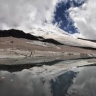 Russland, oberes baksan-tal, kaukasus, elbrus — Stockfoto