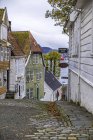 Norway, Hordaland, Bergen, Historic old town, Gamle Bergen — Stock Photo