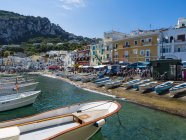 Italy, Campania, Capri, Marina Grande — Stock Photo