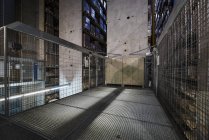 Interior of High rack warehouse — Stock Photo