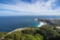 África do Sul, Cabo da Boa Esperança, penhascos rochosos no Cabo ponto — Fotografia de Stock