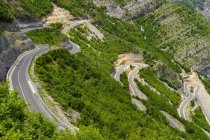 Albania, Shkoder County, Albanian Alps, Cem Canyon, serpentine — Stock Photo