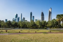 Саудівська Аравія, Кувейт, Кувейт і парк Аль-Шахід — стокове фото