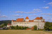 Германия, Бавария, Швабия, Харбург, Харбургский замок — стоковое фото