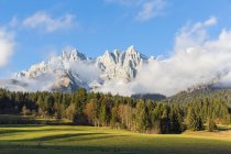 Austria, Tirolo, Going am Wilden Kaiser, Wilder Kaiser, Kaiser Mountains — Foto stock