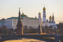 Rússia, Moscovo, Kremlin ao nascer do sol — Fotografia de Stock