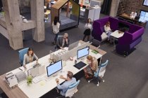 People working in big modern office — Stock Photo