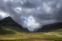 Gran Bretagna, Scozia, Highlands scozzesi, Glen Coe — Foto stock