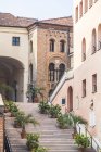 Italy, Veneto, Padua, stairs — Stock Photo
