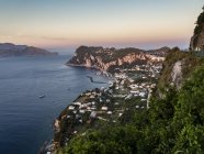 Italie, Campanie, Capri le soir — Photo de stock