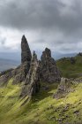 Regno Unito, Scozia, Ebridi Interne, Isola di Skye, Trotternish, Old Man of Storr — Foto stock