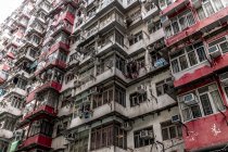 Hong Kong, Quarry Bay, bloque de apartamentos - foto de stock