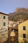 Montenegro, Kotor, old town, main square with clock tower — Stock Photo