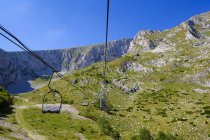 Montenegro, Durmitor-Nationalpark, Durmitor-Massiv, Sessellift am Savin Kuk — Stockfoto