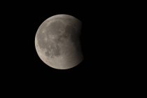 Alemania, eclipse lunar total - foto de stock