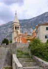 Чорногорія, Которська затока, доброта, церква Светі Матеджа — стокове фото