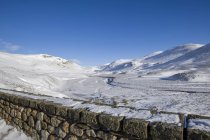 Великобритания, Шотландия, Гленши зимой — стоковое фото