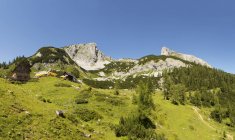 Austria, Stiria, Tauplitz, Totes Gebirge, Cabine alpine — Foto stock