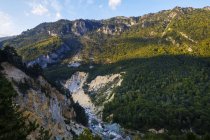 Montenegro, Província de Mojkovac, Parque Nacional de Durmitor, Canhão de Tara, Rio Tara — Fotografia de Stock