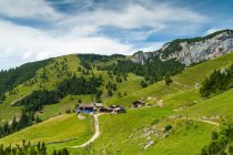 Austria, Tyrol, Maurach, Rofan Mountains, mountain huts — Stock Photo