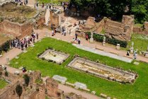 Forum Romanum, Rome, Italy, travel place on background — Stock Photo