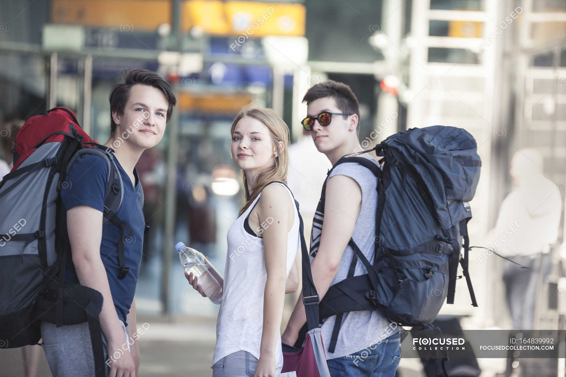 travelling young adults