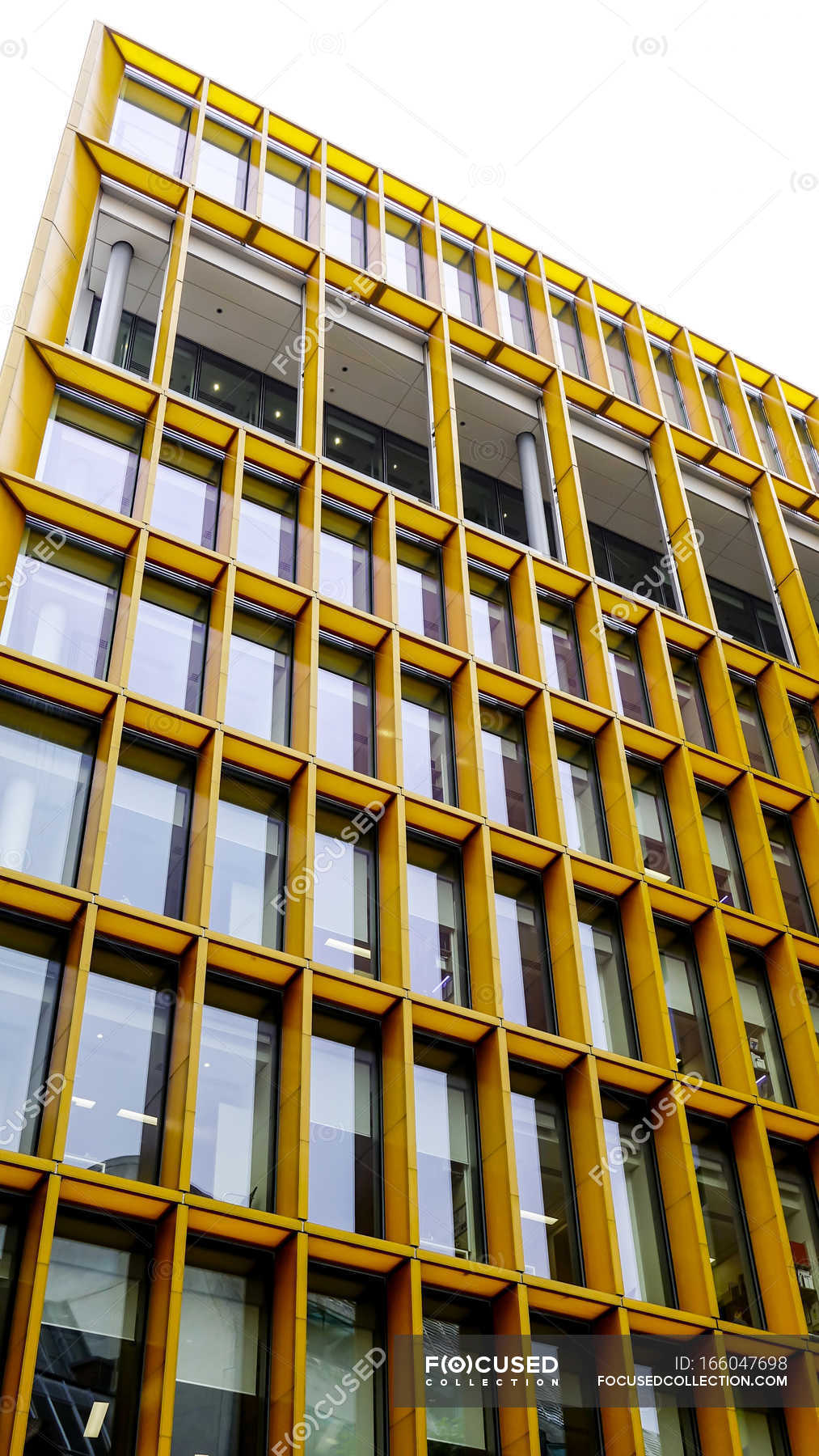 Facade of office building, London — colour, Part Of - Stock Photo |  #166047698