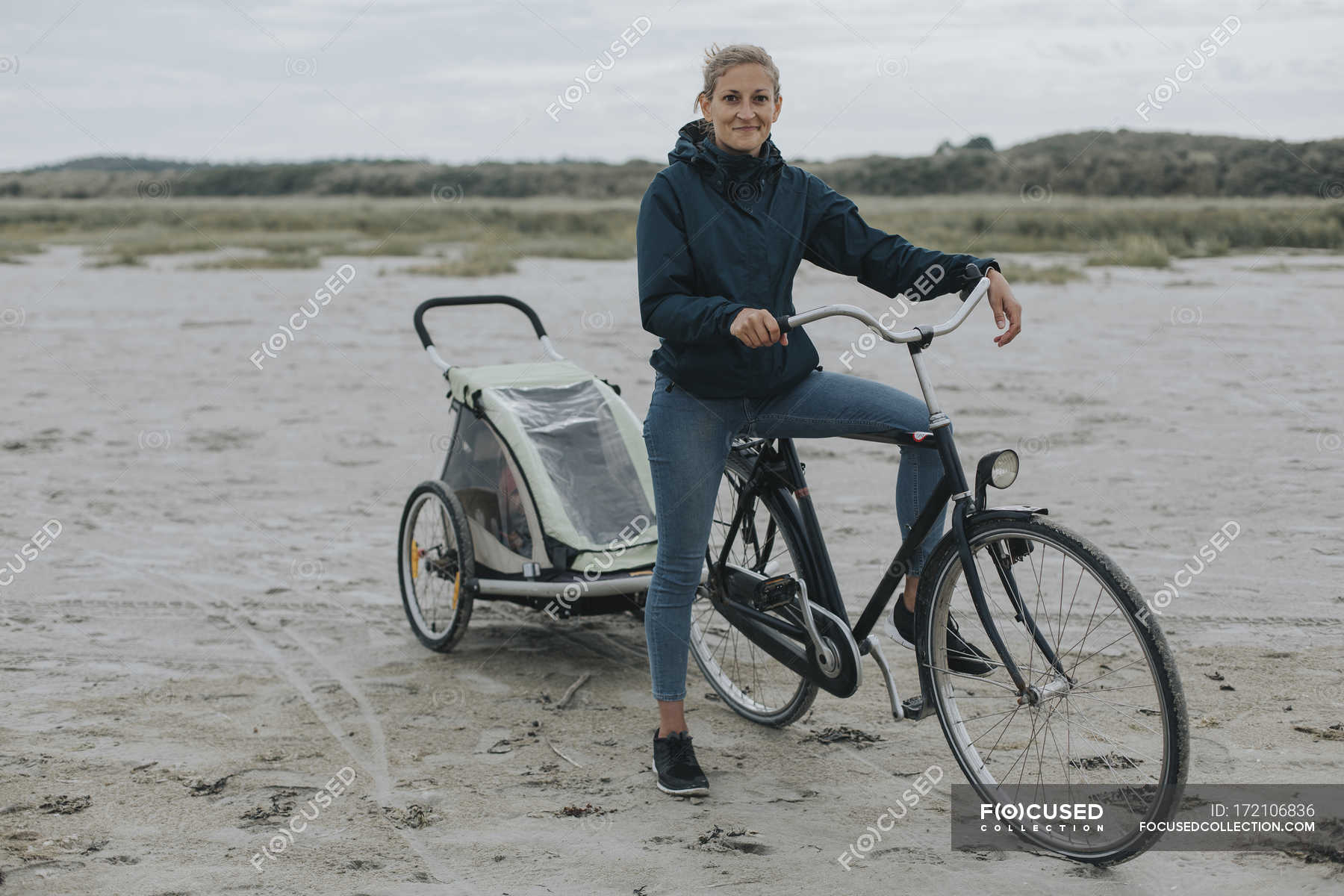 beach bike trailer