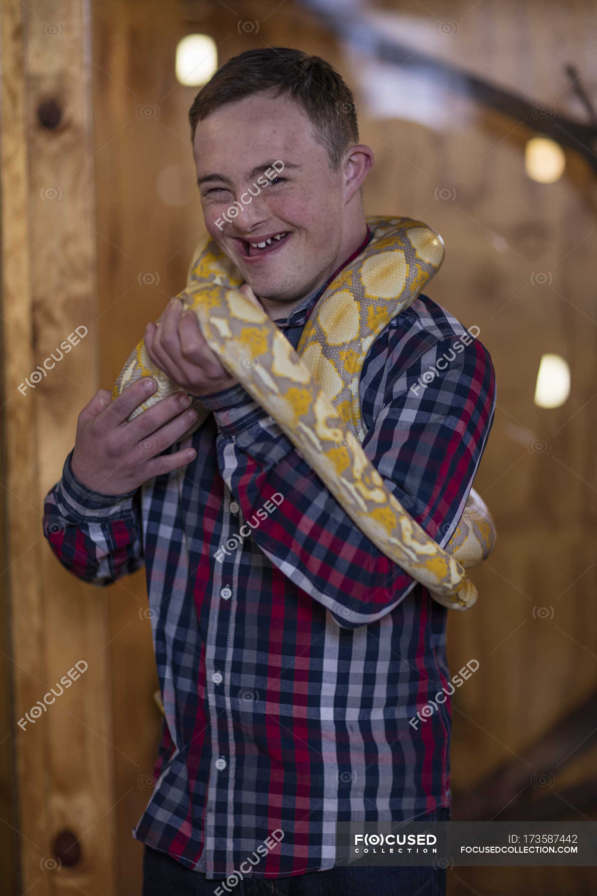 Козел с синдромом дауна