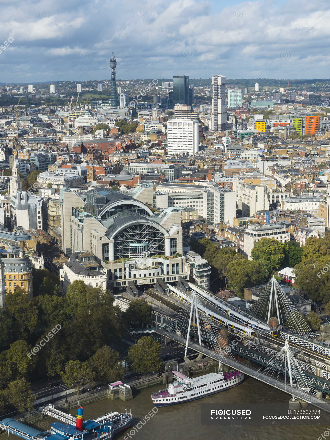 Great Britain London Charing Cross Station United