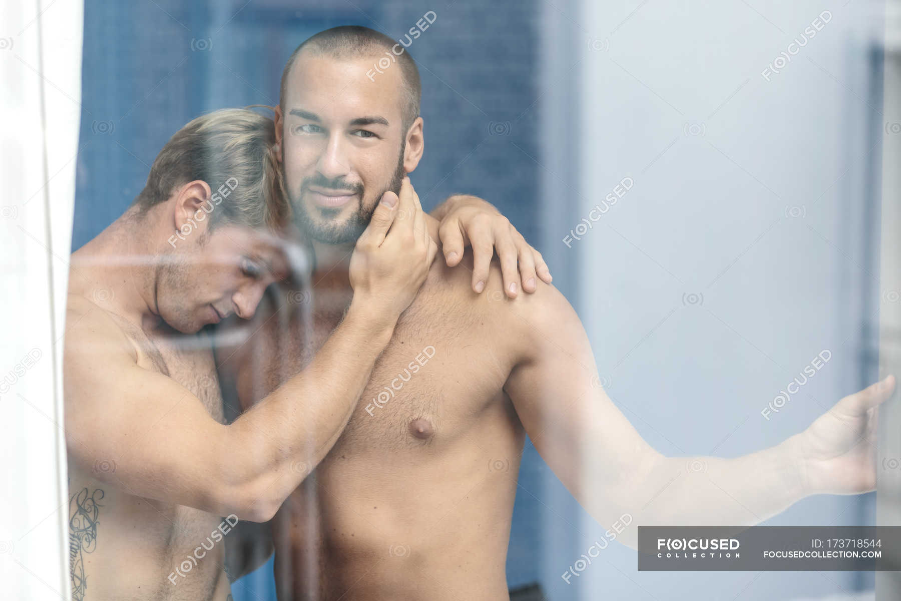 pictures of gay men couple in the shower