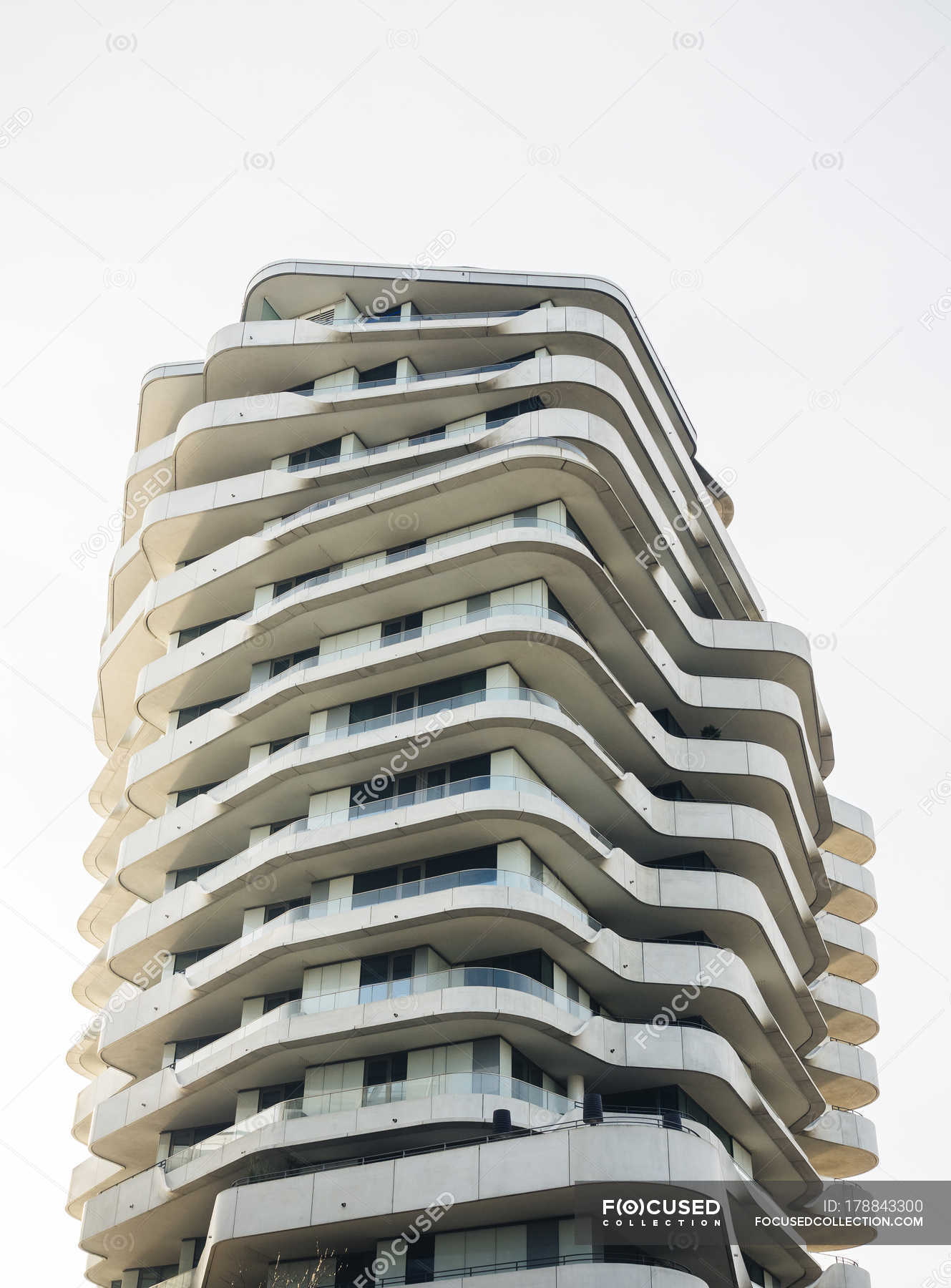 Germany, Hamburg, Marco Polo Tower in Hafencity against sky — Stock ... Germany, Hamburg, Marco Polo Tower in Hafencity against sky — Stock ...