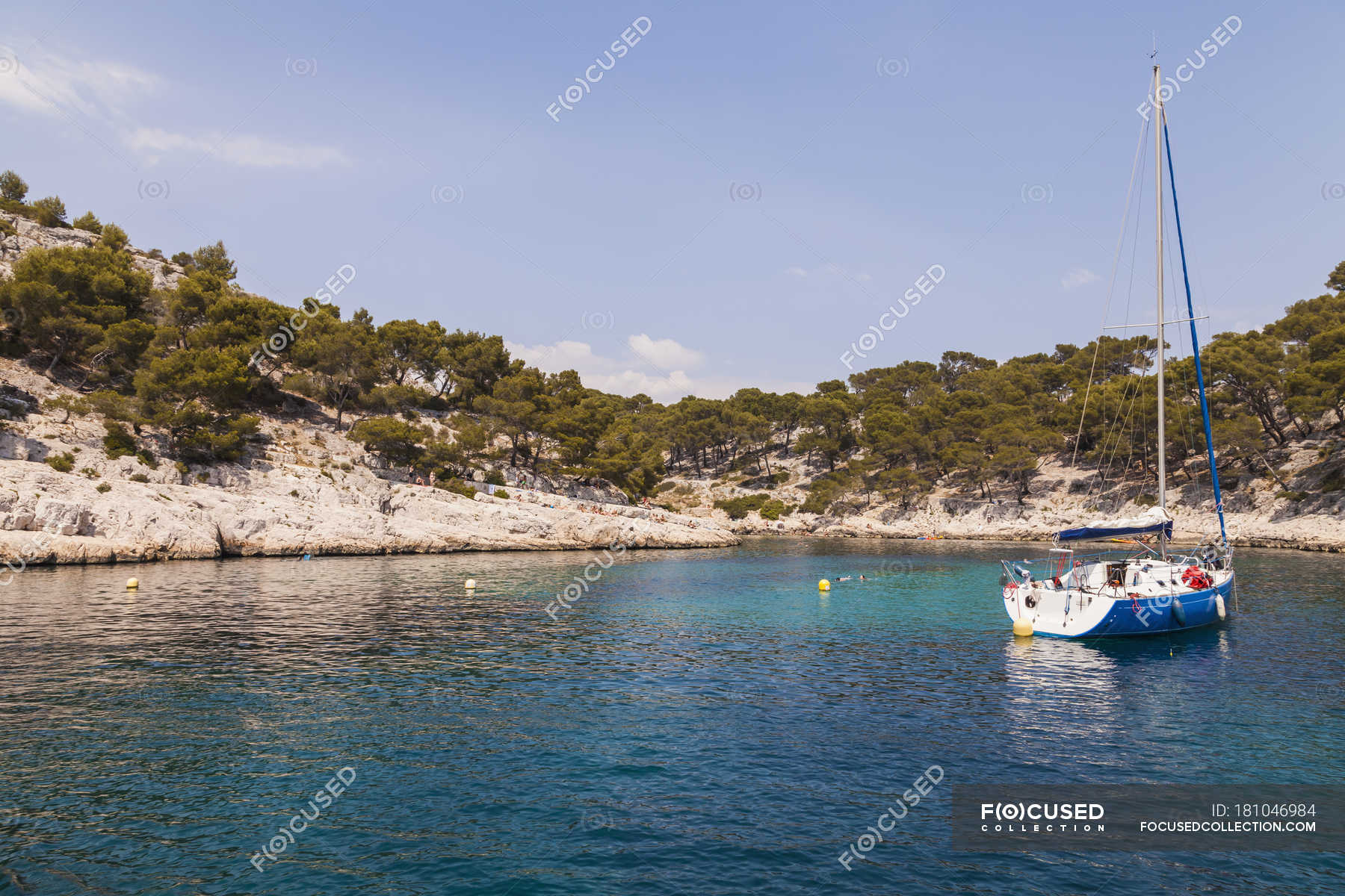 France Provence Alpes Cote D Azur Bouches Du Rhone Calanque