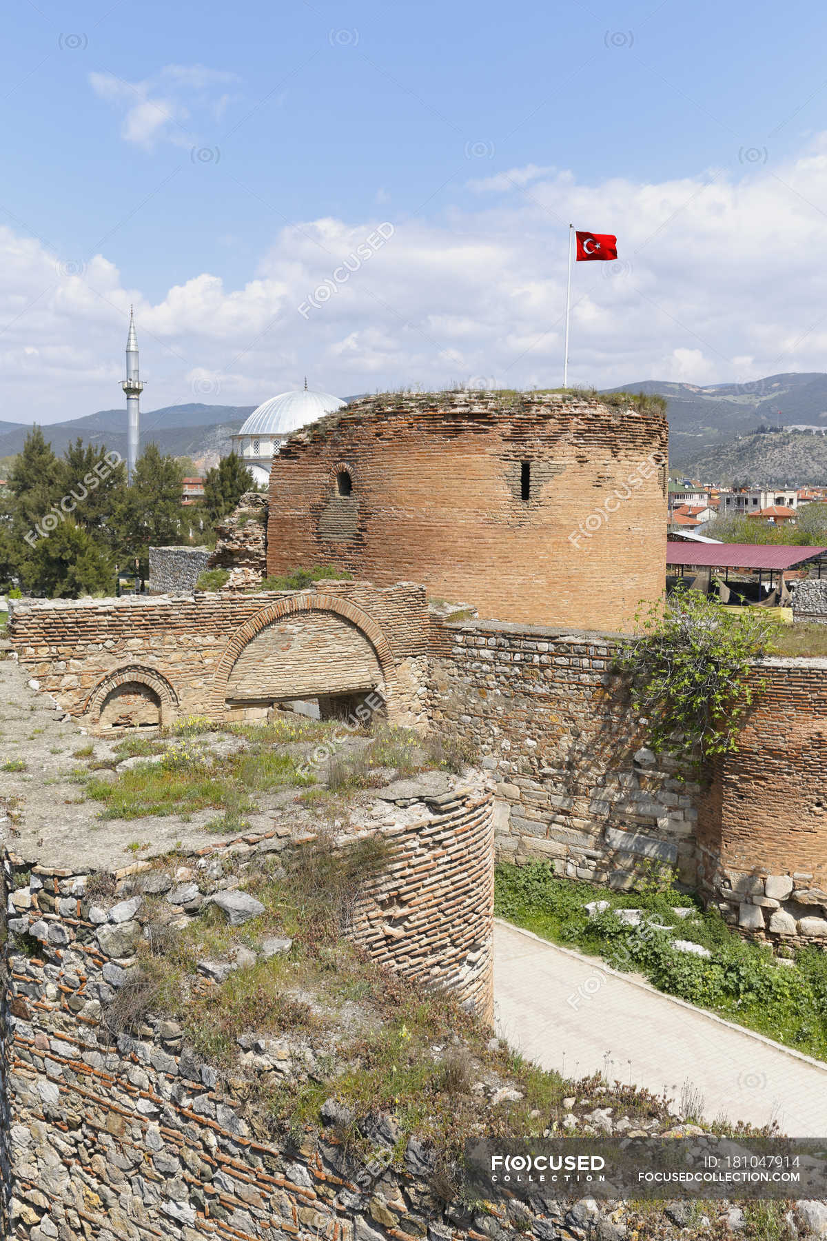 Turkey, Marmara Region, Iznik, Ancient City Wall During Daytime 