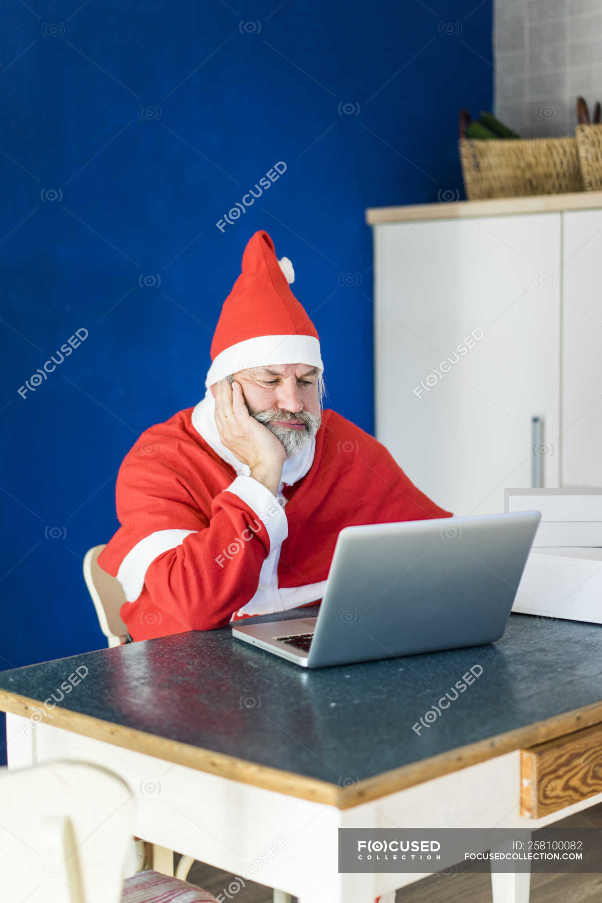 disappointed santa