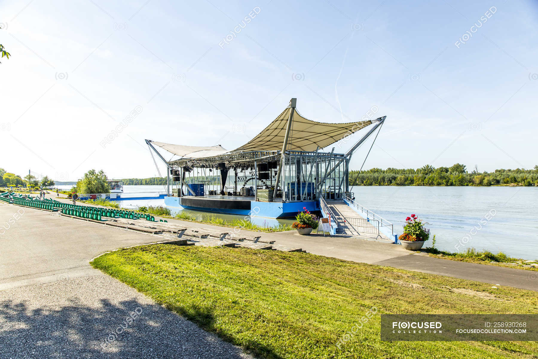 Austria Lower Austria Tulln An Der Donau Stage Donaubuehne