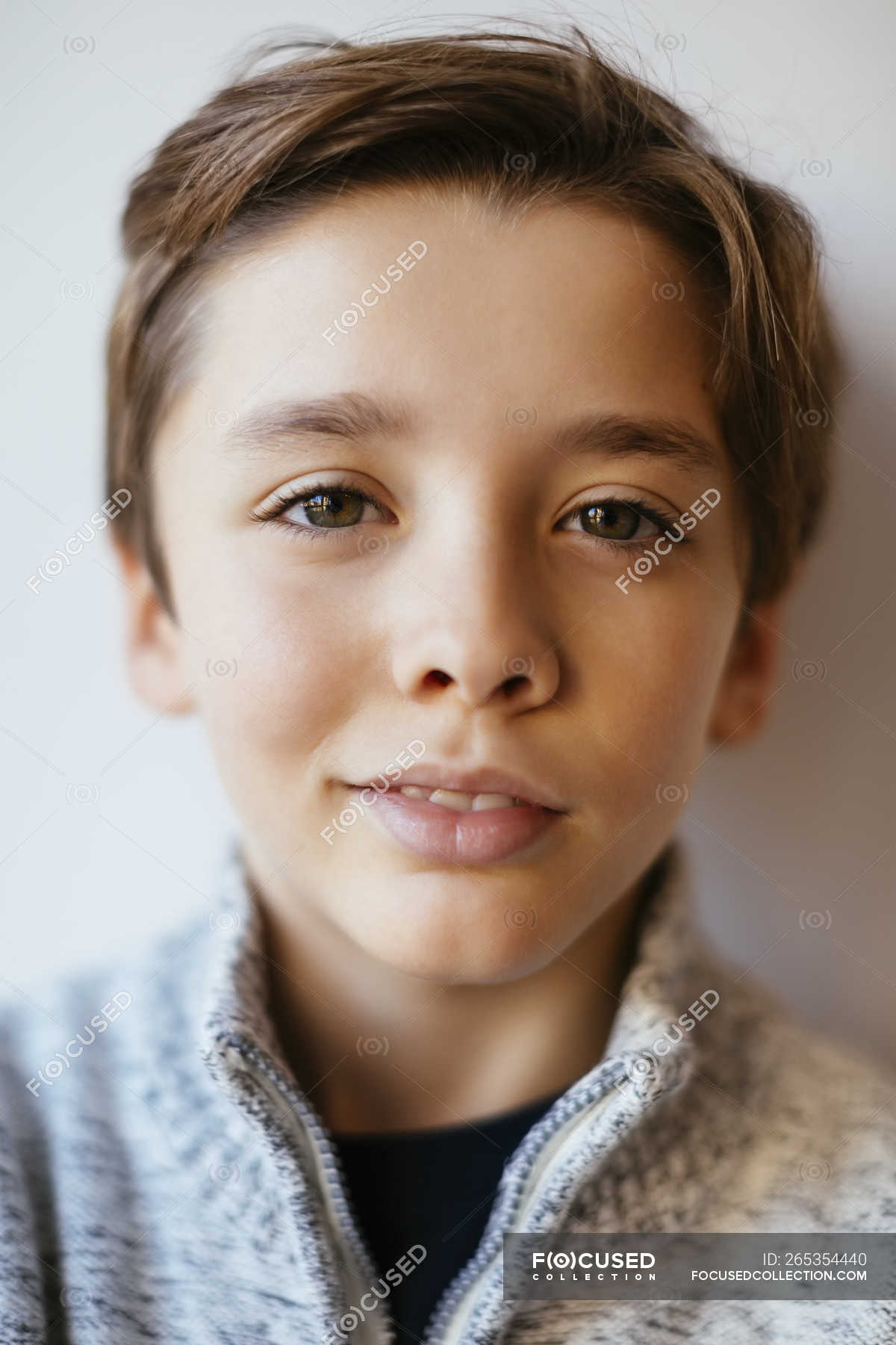 Little Boy With Light Brown Hair