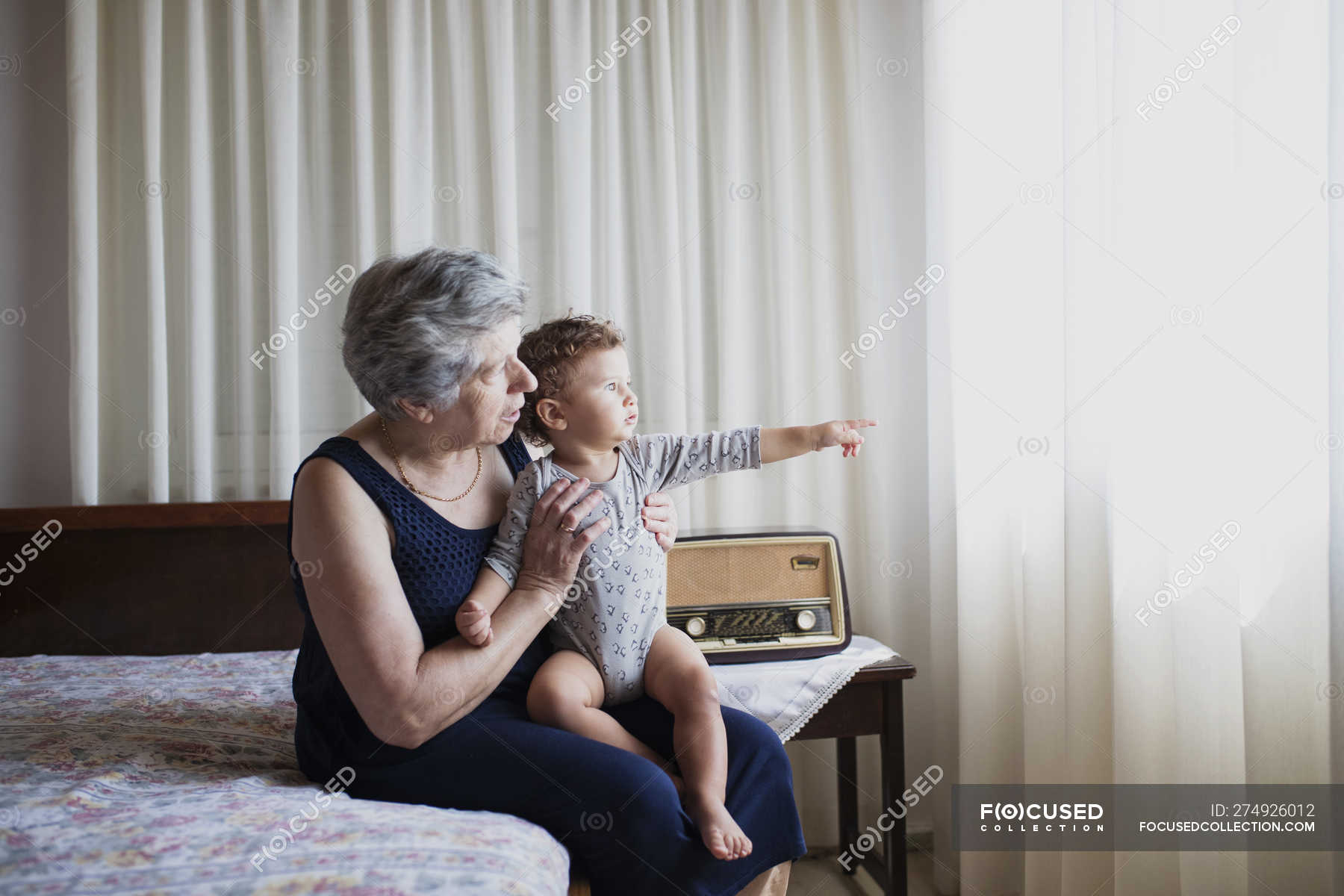 Grandma Jerks Grandson