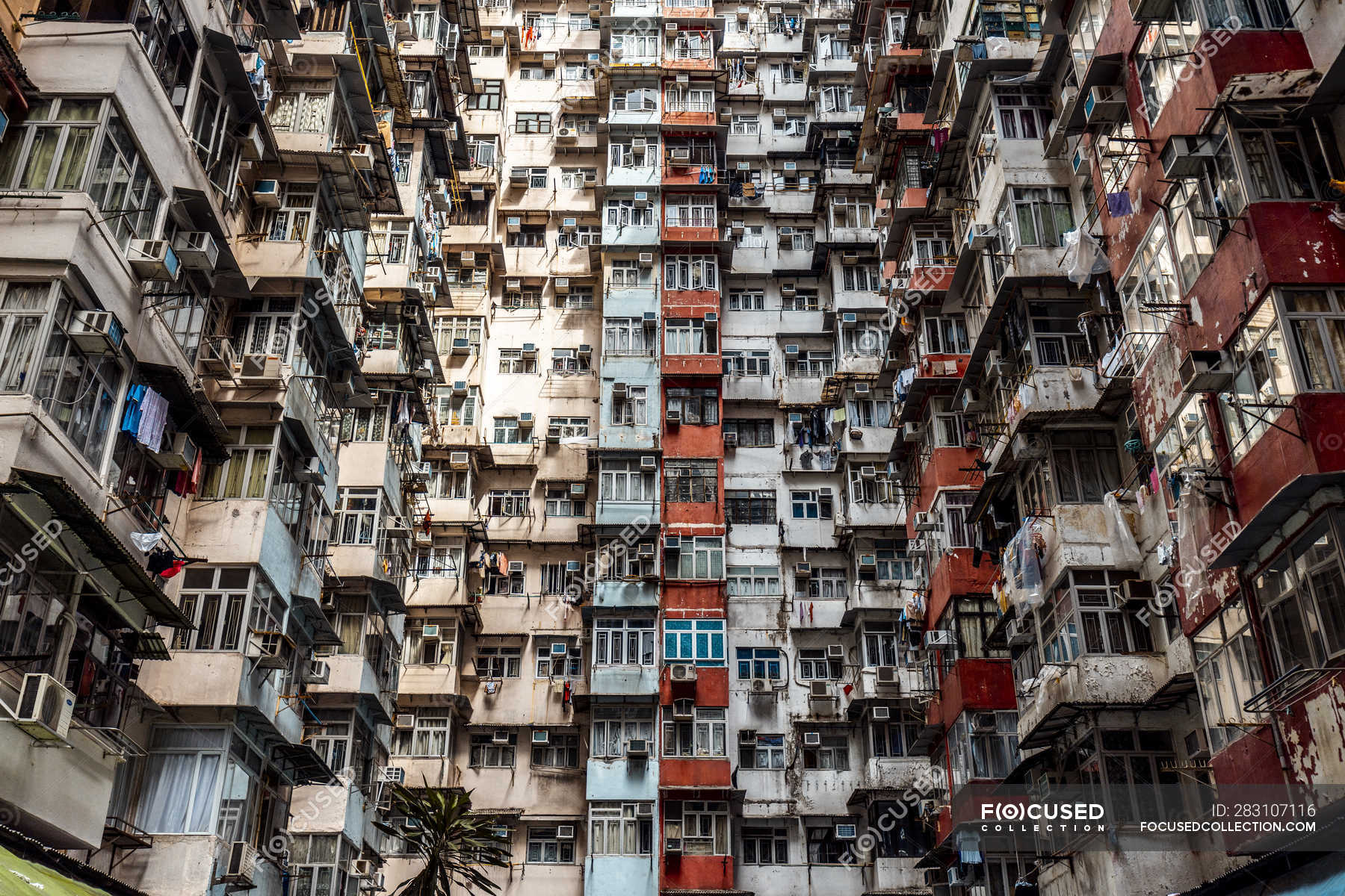 Hong Kong, Quarry Bay, apartment blocks — residential house, tourism