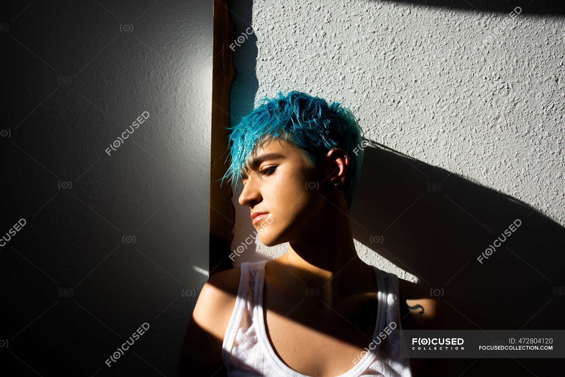 Blue hair is code for nonconformity - wide 2